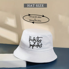 Imperfect Bucket Hat For Girls Man Unisex Sun Hat
