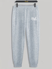 Men's Drawstring Sweatpants Loose Casual Trousers