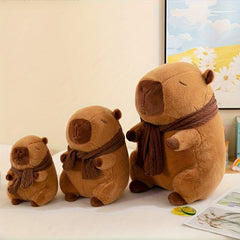 Cute Plush Toy with Scarf - Perfect Birthday Gift for Friends