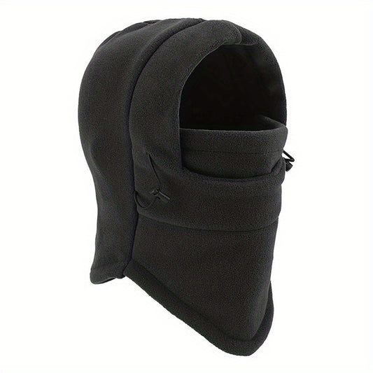 Thickened & Warm Ski Hat w/ Mask, Windproof Hat for Boys 2-12 Years