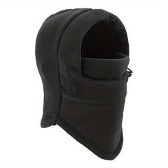 Thickened & Warm Ski Hat w/ Mask, Windproof Hat for Boys 2-12 Years