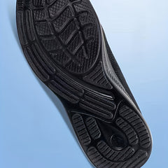 Men's Slip on Sneakers with Shoelaces Lightweight Athletic Shoes