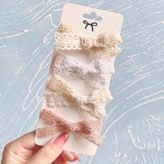 Sweet Bowknot Hair Clips for Baby Girl