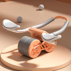 Automatic Rebound Abdominal Roller with Elbow Support