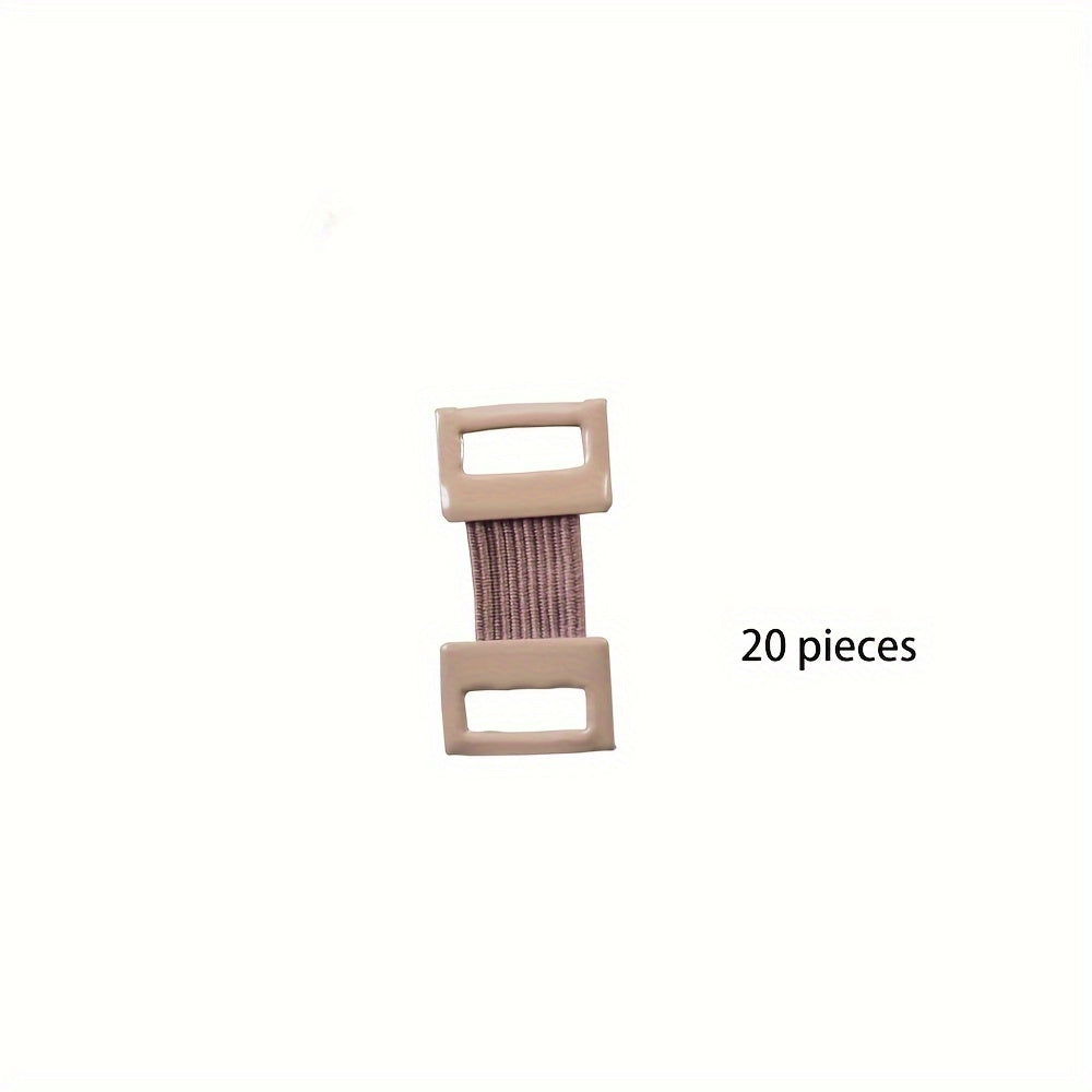 50pcs Elastic Bandage Clips Stretch Metal Clips w/ Storage Box