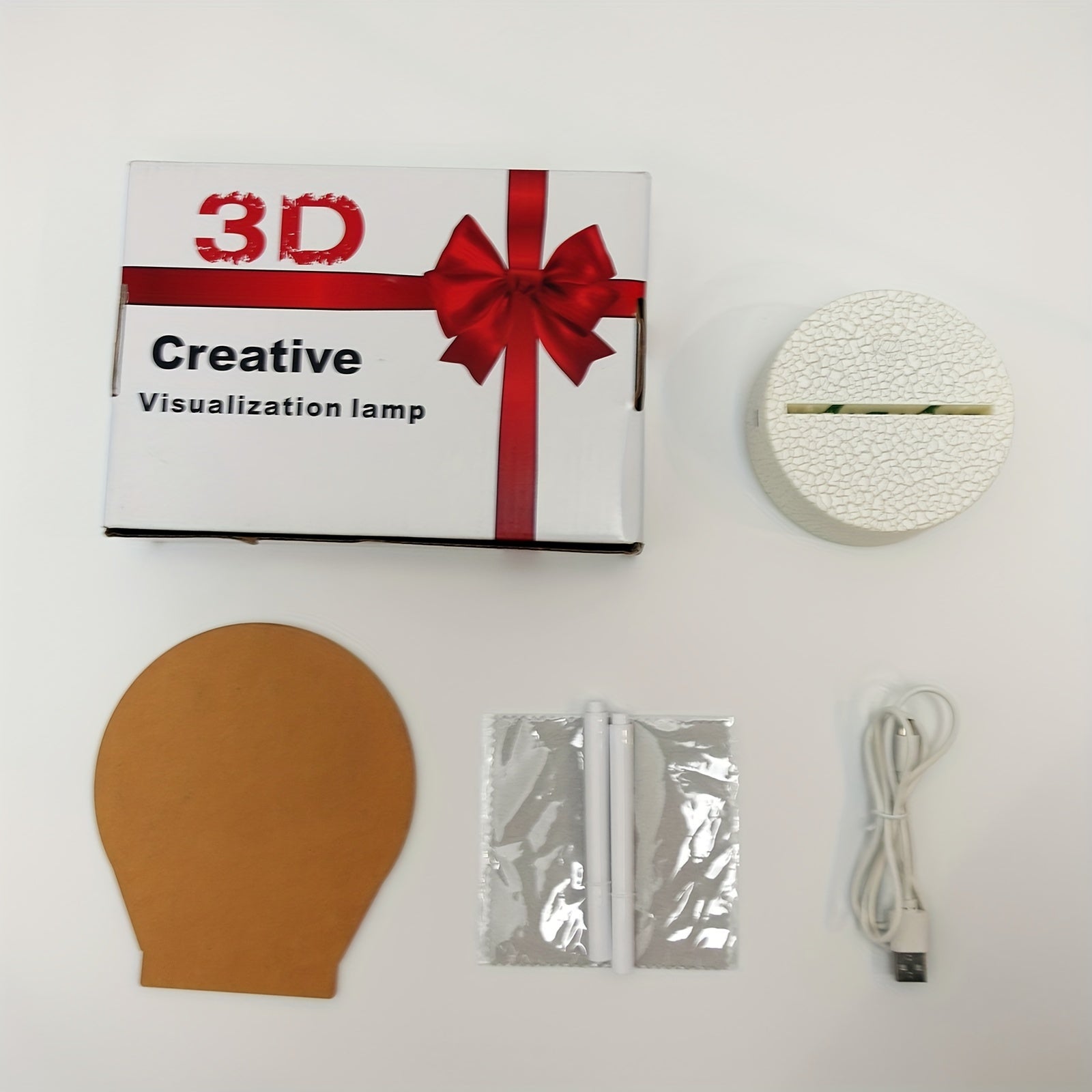 Rewritable Night Light With Message Board - Girl Bedroom Sleep Light
