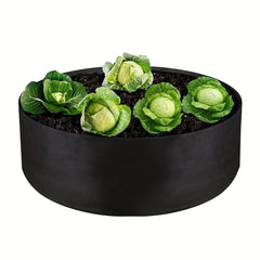 54L Large Grow Bag Heavy Duty Fabric Round Raised Garden Bed Planter