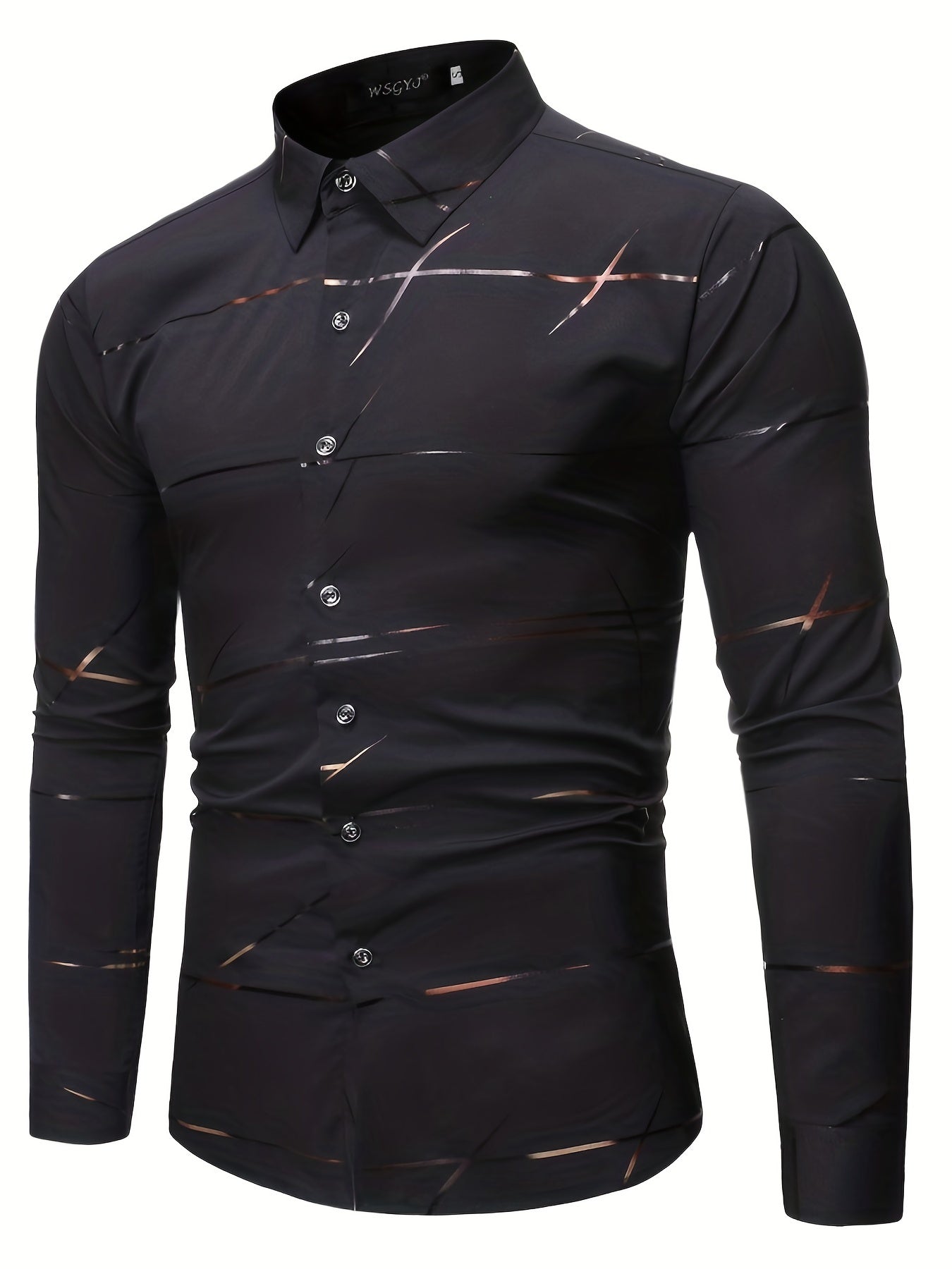Men's Navy Slim Shirt