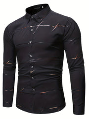 Men's Navy Slim Shirt