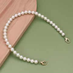 8mm Faux Pearl Bag Chain Handbag Strap Replacement