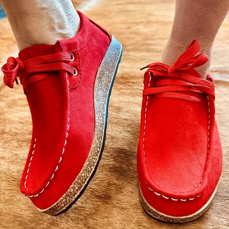 Breathable Non Slip Lace Up Skate Shoes Lightweight Walking Shoes