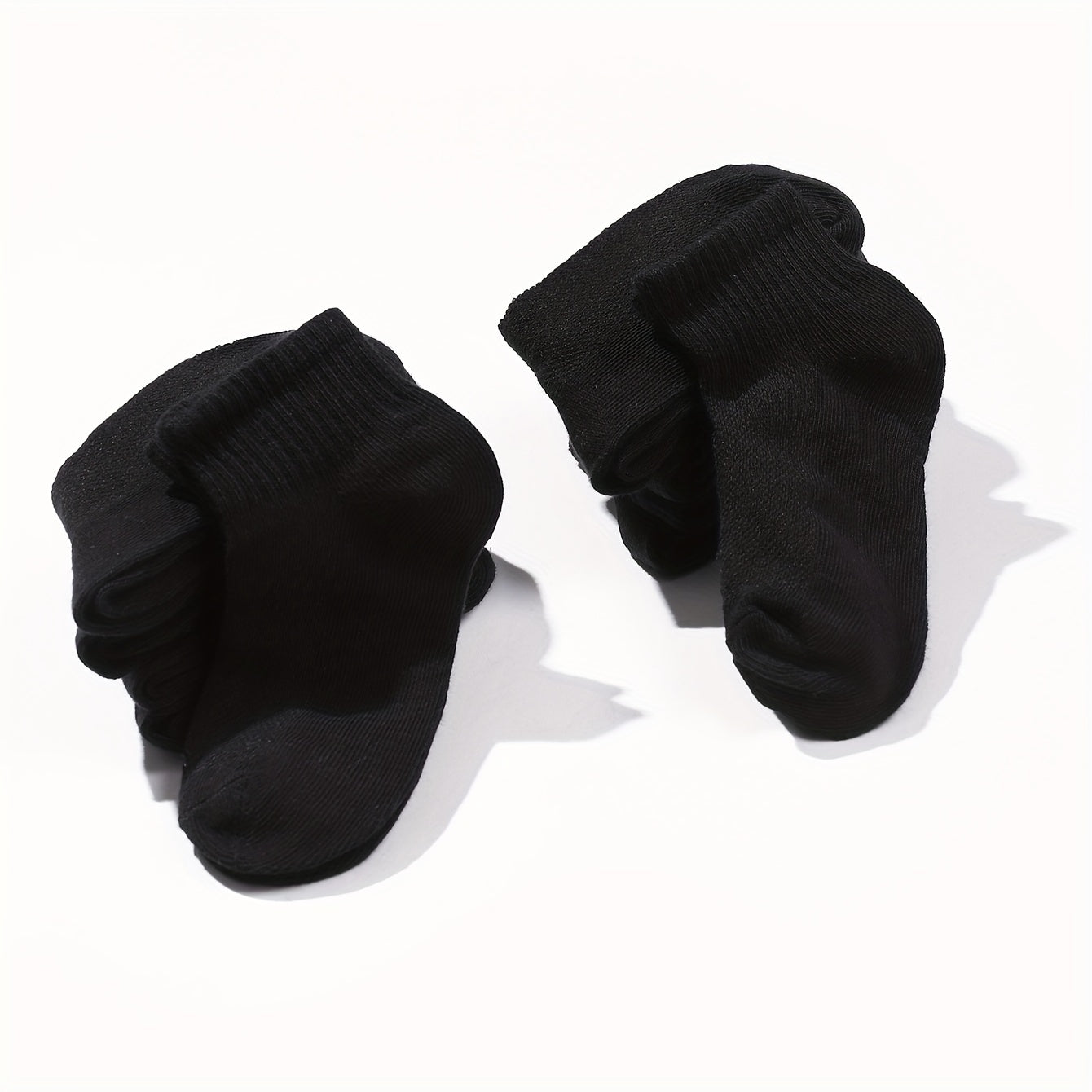 10 Pairs Kids Breathable Short Ankle Socks