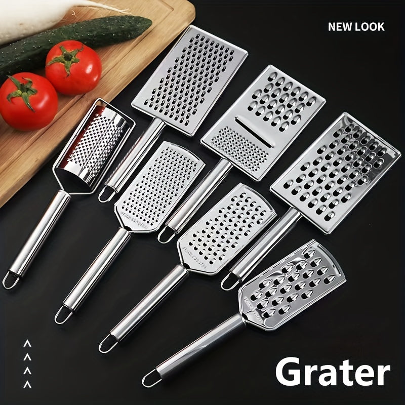 4pcs Stainless Steel Lemon Zester Cheese Grater Multifunctional Ginger Grater