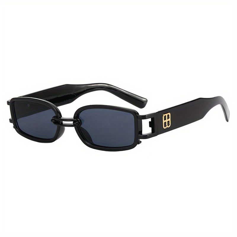 Square Frame Sunglasses Tinted Wrap Around Glasses UV400