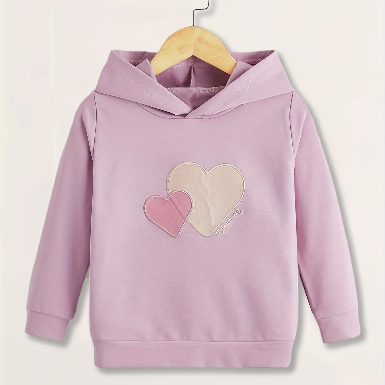 Girls' Hearts Graphic Hooded Sweatshirt Gift Daily Party Holiday