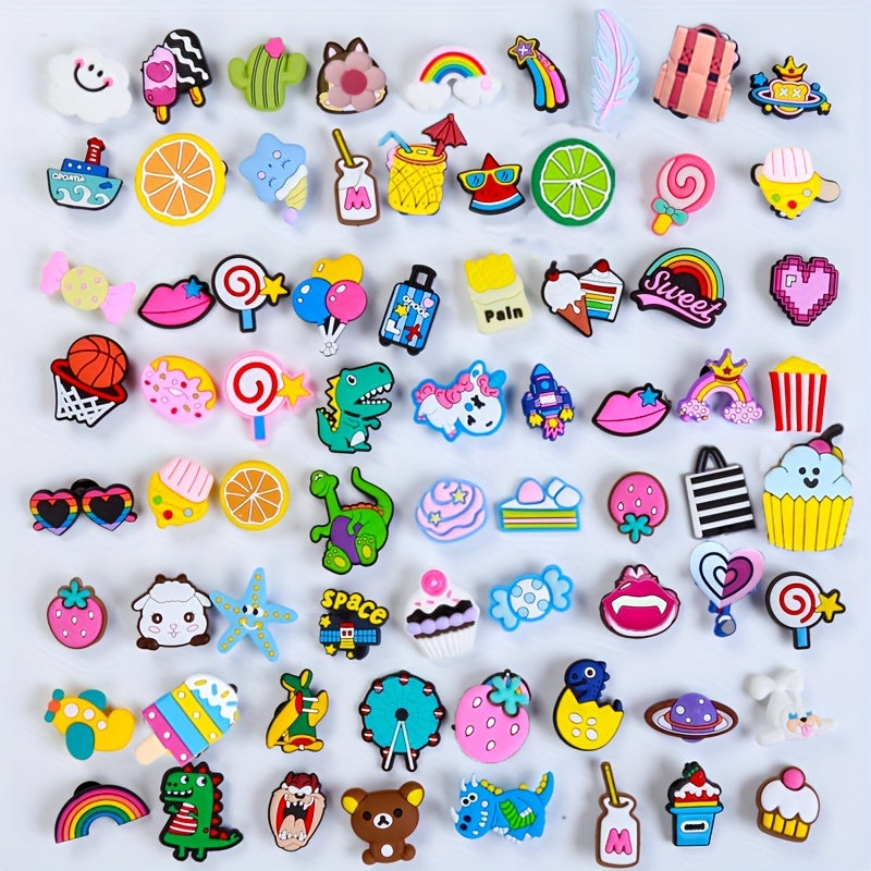 Random Cartoon Anime Shoe Charms For Crocs & Shoe Decorations