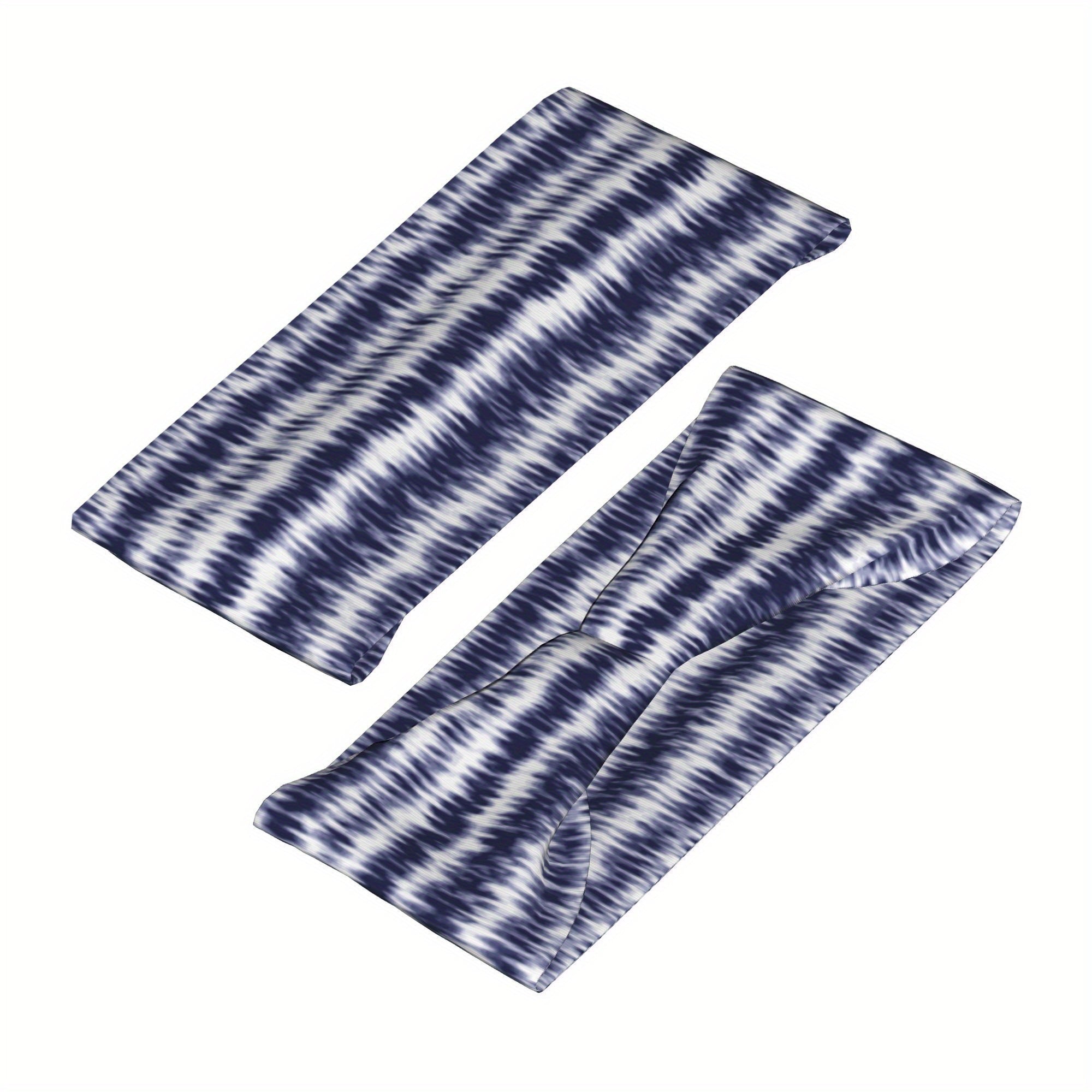 Men's Tie Dye Headband Swirl Design Casual Sports Outfit
