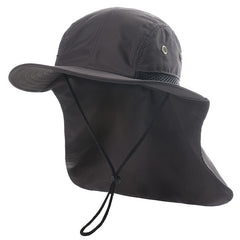 Waterproof Sun Hat with Neck Flap for Outdoor Activities