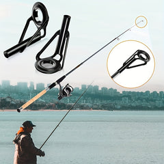 8pcs 80pcs Fishing Guide Set Ceramic Stainless Steel Lure Rod Accessories