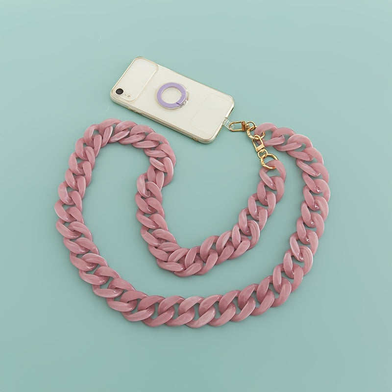 Women's Acrylic Chain Messenger Bag | Multifunctional Phone Case Chain
