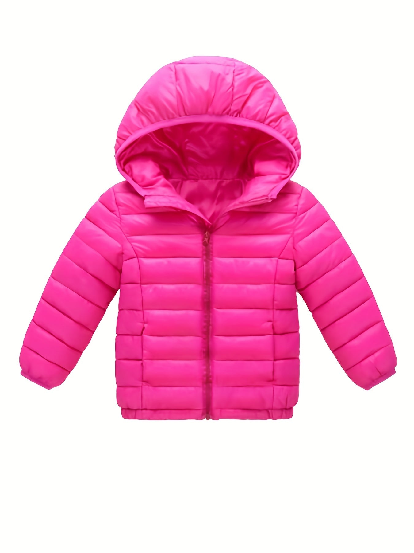 Boys Winter Warm Hooded Coat Light Jacket Outerwear