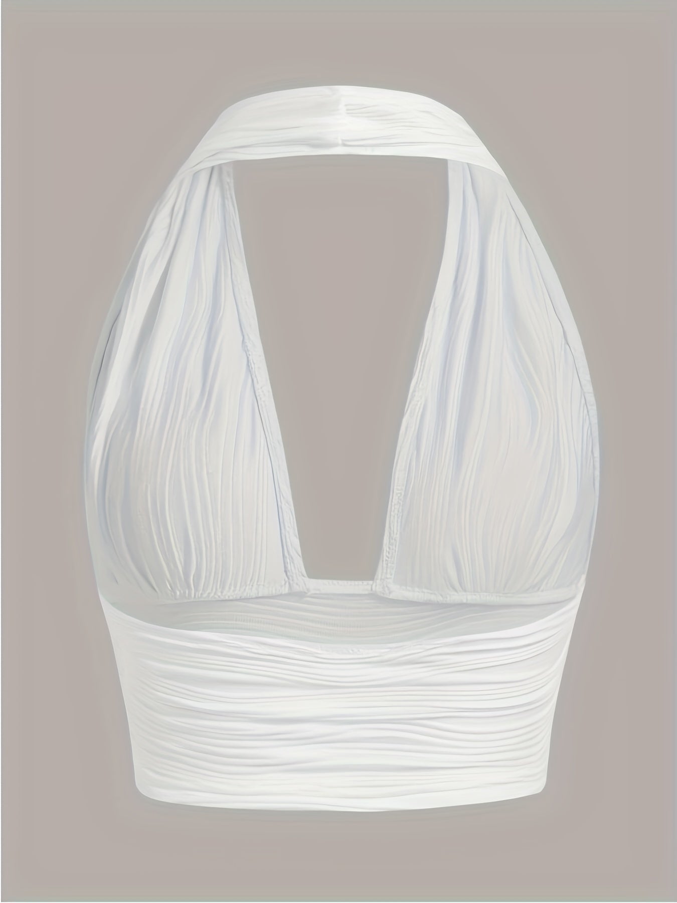 Sexy Plunging Halter Cami Top Women's Lingerie