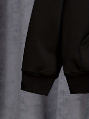 Poker K Pattern Boy's 2pcs Hoodie & Solid Sweatpants Set