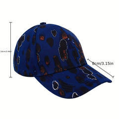 Leopard Baseball Cap Outdoor Sports Cap Men Women Sunscreen