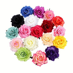 Rose Hair Clip Bridal Suck Billed Clip For Side Hair Bang