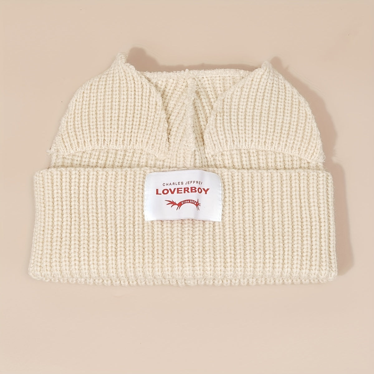 Frog Eyes Feet Beanie Cartoon Animal Ears Knitted Warm Beanie