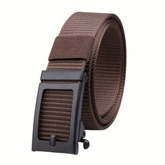Iron Pin Buckle Canvas Belt Nylon Tactical Belt Men's Casual Pants Belt