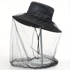Summer Outdoor Mesh Mosquito-proof Hat Sunscreen Quick Drying Fisherman Hat