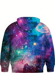 Starry Sky Print Kids Sweatshirt Hoodie