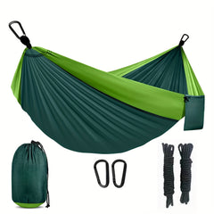 Nylon Double Hammock for Outdoor Camping 106x55 inches