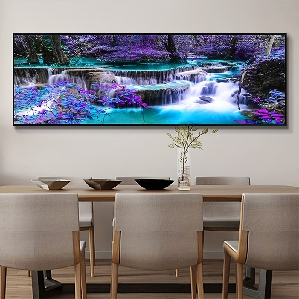 5D Diamond Painting Kit Waterfall Full Round Large Size Diamond Art
