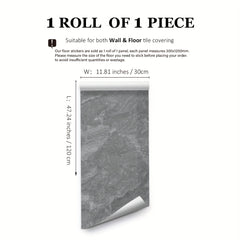 Marble Pattern Self-adhesive Waterproof Floor Tile