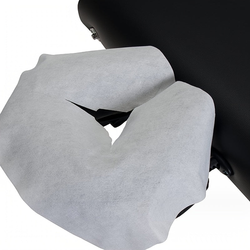 100pcs Disposable Face Cradle Covers for Massage Tables Chairs Spa Bed
