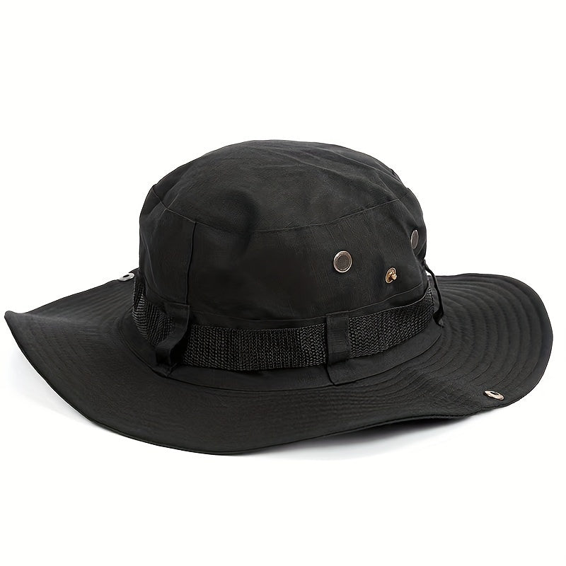 Men's Wide Brim Sun Hat for Outdoor Activities