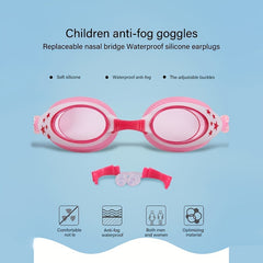 Kids Anti-fog Swimming Goggles HD Waterproof