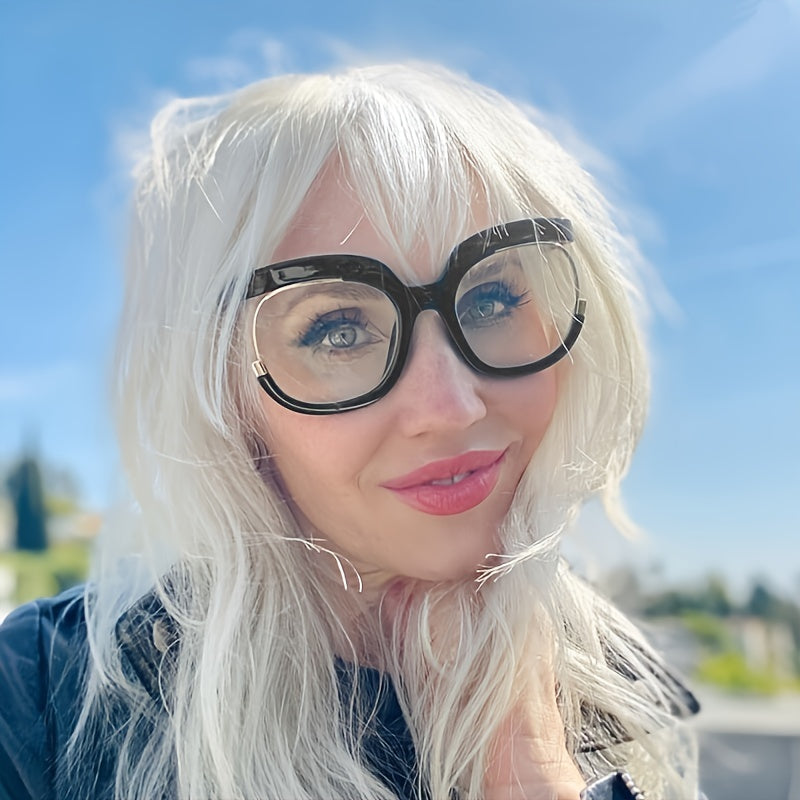 Vintage Owl Square Optical Glasses Frames Clear Lens Eyeglasses