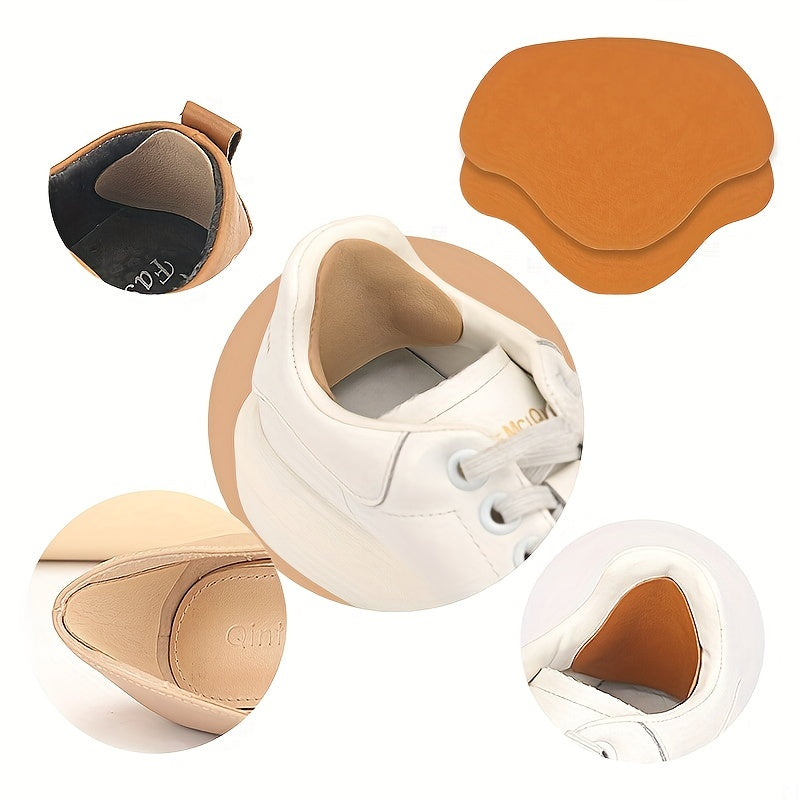 4pcs Microfiber Sneaker Heel Repair Shoe Stickers