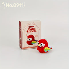 DIY Cartoon Bird Micro Particle Puzzle Building Blocks for Kids Boys and Girls