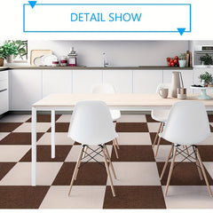 20pcs Adhesive Carpet Mats Non Slip Washable Easy Installation