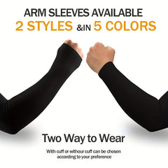5 Pairs Cooling Sleeves Sun Protection UV Protection