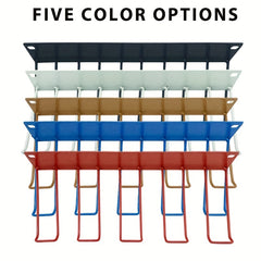 Heavy Duty Floating Tool Rack and Organizer Wall Mount Garage Storage Rack