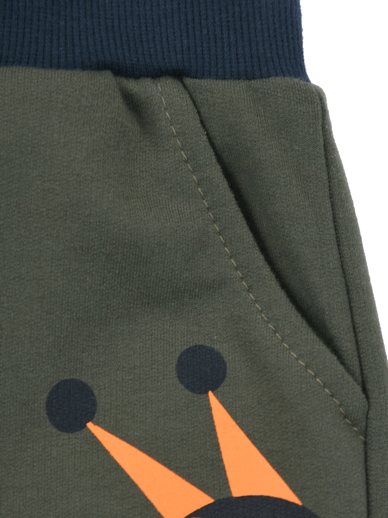 Boys Robot Print Sweatpants Elastic Waist Sports Jogger Pants