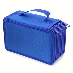 Students 4 Layers Pen Bags 72 Colors Sketching Lead Storage