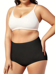 Solid High Rise Tummy Control Panty