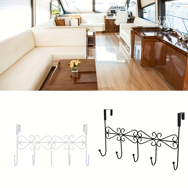 Iron Door Back Hook Thickened Nail Clothes Rack No Trace Coat Hanger Hook