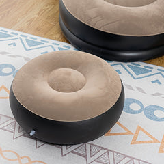 Lazy Inflatable Sofa Flocking Recliner Chair for Home & Outdoor